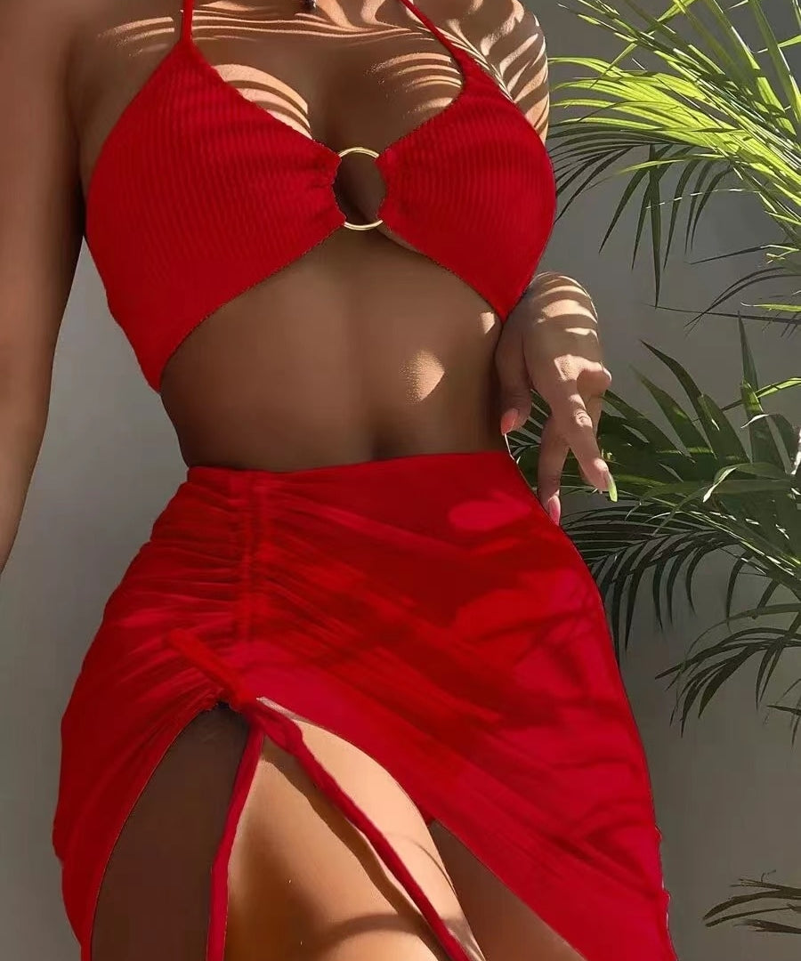 Stop and Stare: 3 Piece Set Swimsuit - Reverse Beauty®