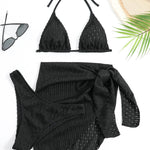 Ribbed Up: 3 Pieces Bikini Set - Reverse Beauty®