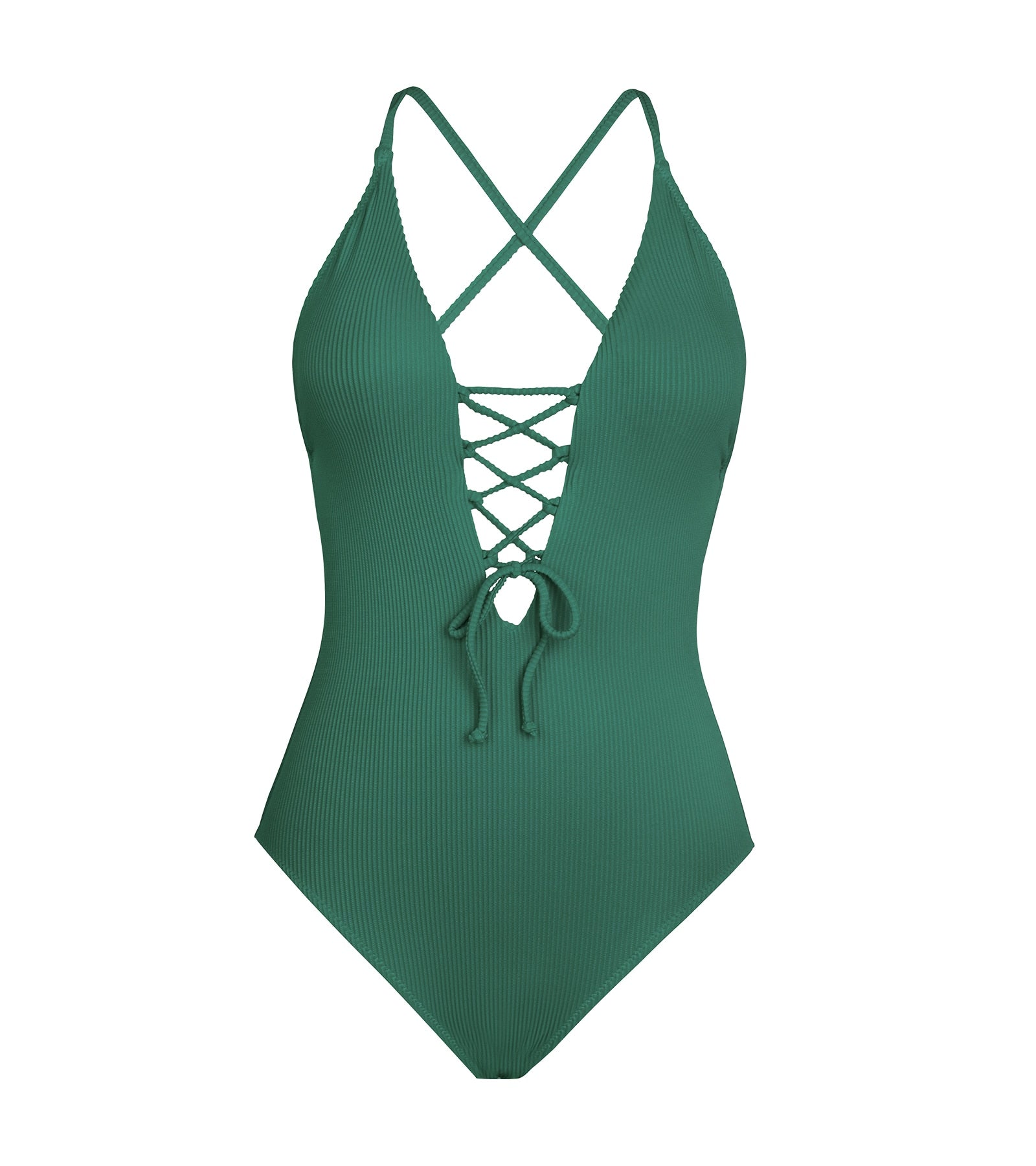 Solid Shaping One-piece Swimsuit - Reverse Beauty®