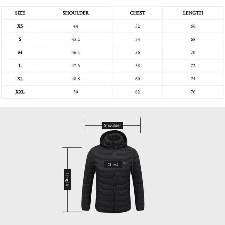Heated Body Warmer Jacket - Reverse Beauty®